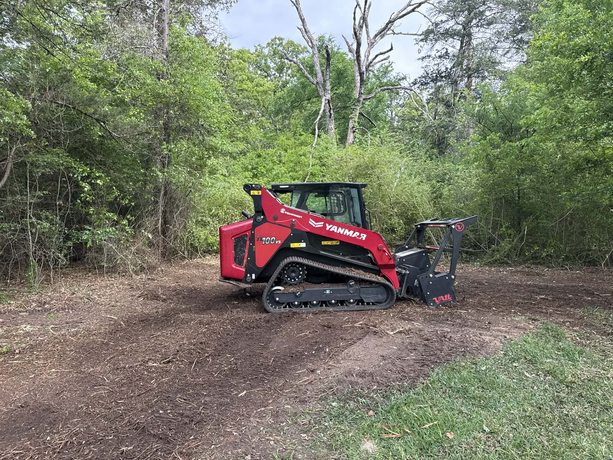 Underbrush management on East Texas property